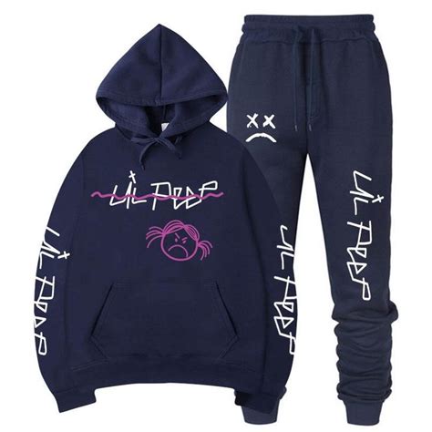 lil peep hoodie and sweatpants.